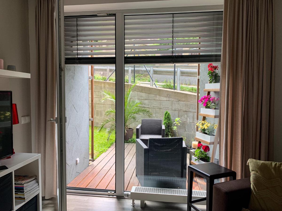 Jezerni Apartman S Terasou A Saunou V Lakepark Residence 도크시 외부 사진