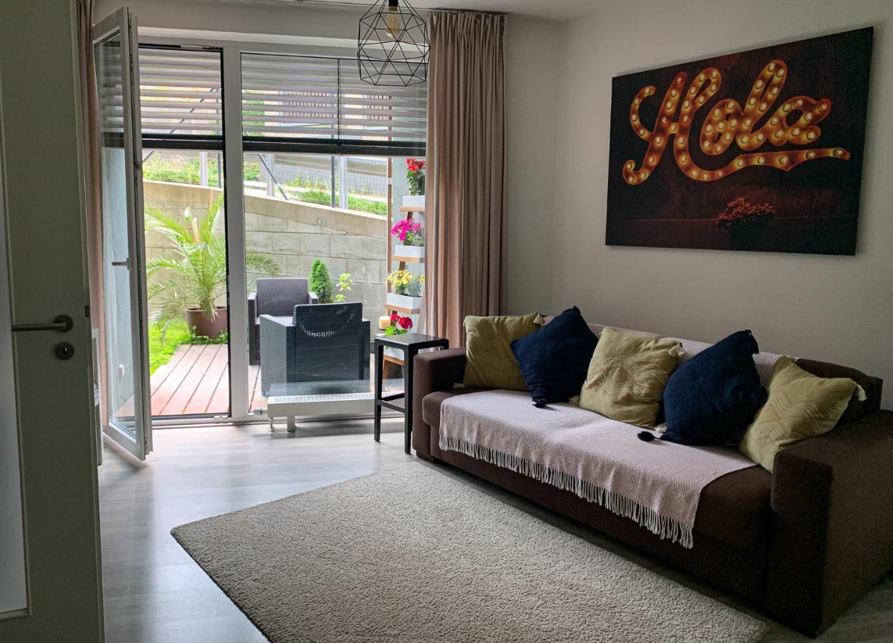Jezerni Apartman S Terasou A Saunou V Lakepark Residence 도크시 외부 사진