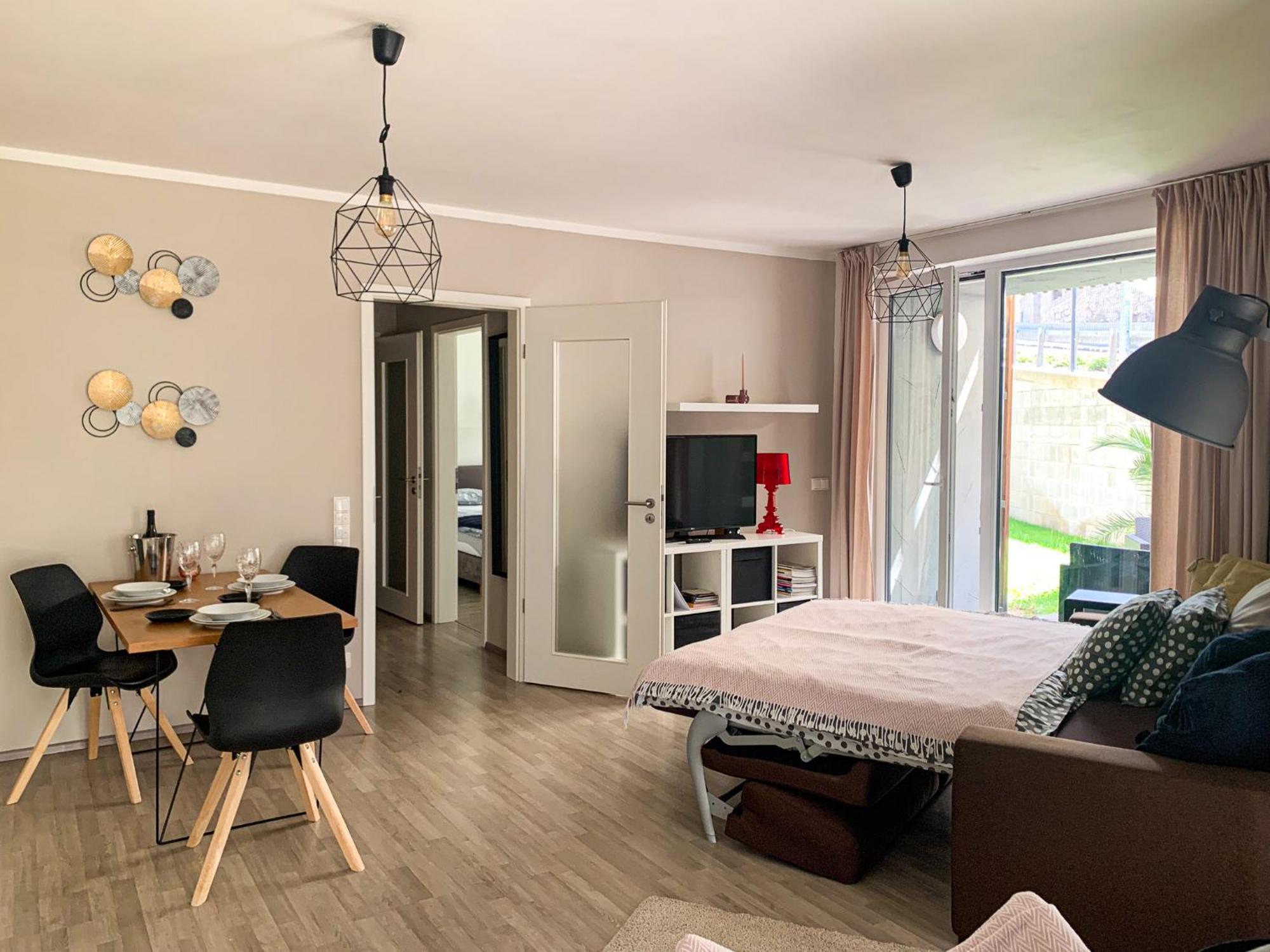 Jezerni Apartman S Terasou A Saunou V Lakepark Residence 도크시 외부 사진